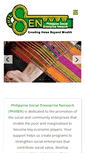 Mobile Screenshot of philsocialenterprisenetwork.com